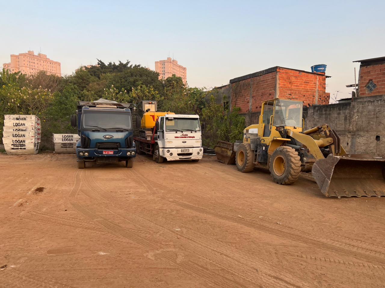 Escavação e terraplanagem
